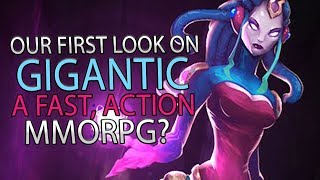 Gigantic - A First Look At This Action MMORPG.. Not MMORPG?