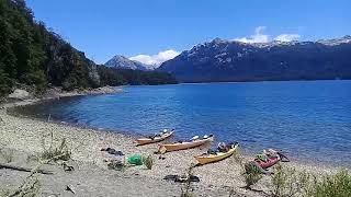 Expedición en Kayak de Travesía en el Lago Nahuel Huapi - Patagonia Paddling Expedition