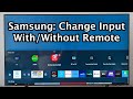 How to Change Input / Source / HDMI on Samsung Smart TV!