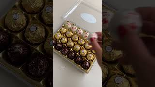 Ferrero Collection | ASMR | Satisfying Video #asmr #shorts