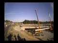 girder erection time lapse