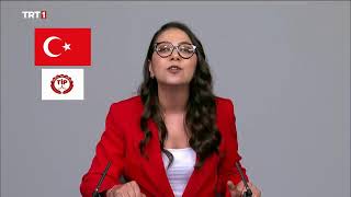 Parti Sözcümüz Sera Kadıgil'in TRT1 ekranlarında Propaganda Konuşması