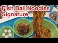 Fish Ball Noodles Signature Since 1968/Bounce Teochew/ Changi Air Port Singapore