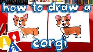 How To Draw A Corgi - DRAW ALONG WITH US!
