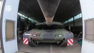 First trial tests for new German Army Leopard 2A7V Main Battle Tank