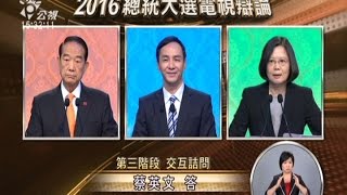 2016總統大選電視辯論 上 2015 1227