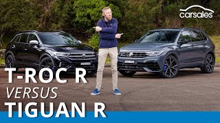 2023 Volkswagen T-Roc R v VW Tiguan R Grid Edition Comparison | It’s an SUV family feud