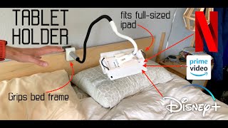 ★★★★★ Strongest/Best Tablet Holder for Bed - Gooseneck Tablet Holder, Lamicall fits iPad, Big Phones