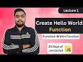 Create Hello World Function | Leetcode 2667 | 30 Days of JavaScript #javascript #leetcode
