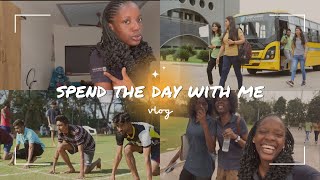 COLLEGE Life IN INDIA 🇮🇳 | AfricanStudent | class, sports | College Vlog