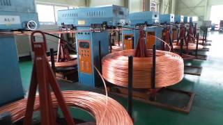 6000 tons Copper rods upward casting machines