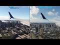 Microsoft Flight Simulator 2020 VS X-PLANE 12