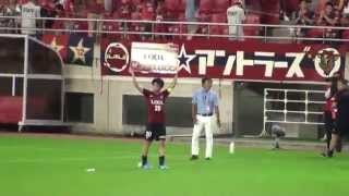 2014J1第18節 鹿島5-1広島 岳カメラ