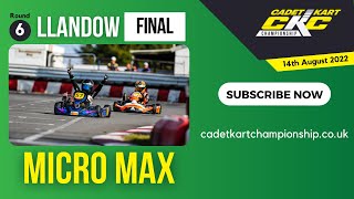 CKC 2022 | Round 6 - Llandow | Micro Max | Final