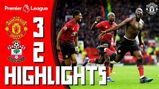 Highlights | Manchester United 3-2 Southampton | Romelu to the rescue!