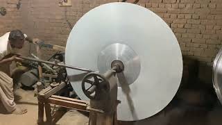 Amazing Technique How Are Made Steel Dish In Machine #dish #howto #steeldish #making