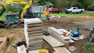 House Addition Project - Episode 3:  Footings In - Start Wall Forms