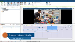 Analyzing audio and video files with MAXQDA 2020