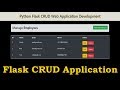 Flask CRUD Application Full Course With SQLAlchemy | Python Flask