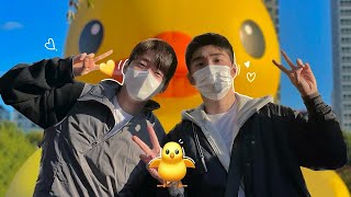 (SUB) A cute gay couple's VLOG like a rubber duck 🐥💛