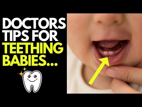 What does a teething ring do?