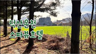 예산 덕산온천 스파뷰호텔 후기/명상치유숲길