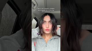 She chopped ALL of my hair off 💀 #badhaircut #hair #haircut #shorthair #funny #viralvideo #bobhair