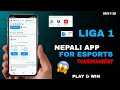 FREE FIRE NEPALI TOURNAMENT APP | PLAY & WIN | LIGA 1 | ESPORTS APP FROM ESEWA