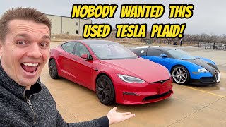 I bought a Tesla Model S Plaid for $100k off, and it's faster than my Bugatti Veyron???