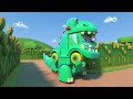 🦕 best of super truck dino rescue funny dinosaur cartoon for kids ✨