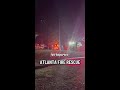 Abandoned Church Fire