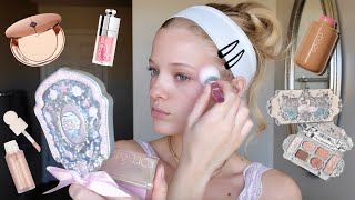 "no makeup" makeup ⊹ ࣪ ˖ (step by step + skin prep & bun tutorial)