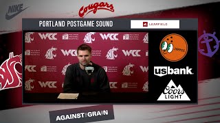 WSU MBB: David Riley Portland Postgame | 1/18/25