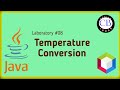 Activity #08 Temperature Conversion