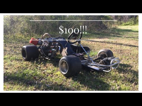 $100 Dollar Racing Go Kart Build Part 1 $100 Dollar Racing Go Kart Build Part 1