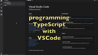 programming TypeScript with VSCode