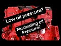 Cummins ISX… Low or Fluctuating oil pressure? Bad Oil pressure sensor and dirty oil filter…