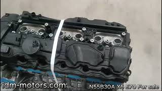 BMW X5 E70 / X6 E71 225kW N55B30A Engine for sale #motor #bmw #n55 #moteur