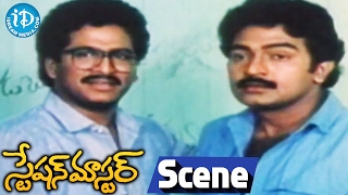 Station Master Movie Scenes - Rajashekar Meets Rajendra Prasad || Rao Gopal Rao || Jeevitha