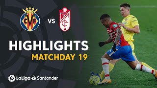 Highlights Villarreal CF vs Granada CF (2-2)