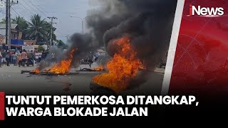 [FULL] Ratusan Warga di Sumut Demo Blokade Jalan Tuntut Pemerkosa Ditangkap - iNews Room 22/11