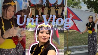 Celebrating Cultural food fest at our Uni || Vlog || Nepali || GLMU 🇨🇳🇳🇵