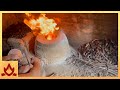 Primitive Technology: Wood Ash Insulated Furnace