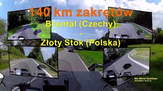 140 km zakrętów. Bruntál (Czechy) - Złoty Stok (Polska)