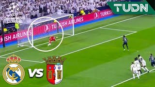 ¡HAY ARQUERO! Lunin ataja penal | Real Madrid 0-0 Braga | UEFA Champions League 2023/24 | TUDN