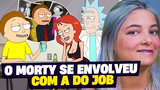 O Morty foi num encontro com a gasosa e terminou na banheta??