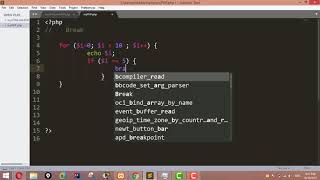 PHP Tutorials for Beginners 32 - Break Statement in PHP