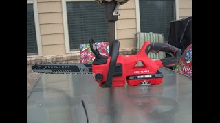 Review of The Craftsman 60v Chainsaw