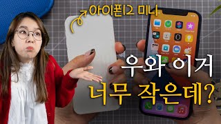 아이폰12 | 미니와 사이즈 비교 + ktM모바일 개통기