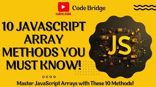 Learn JavaScript Array Methods FAST! (10 Essential Techniques)